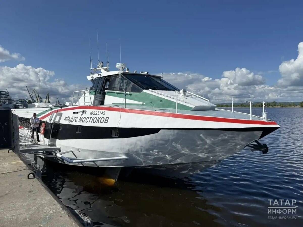 В Татарстане появился новый речной рейс Казань-Камское Устье