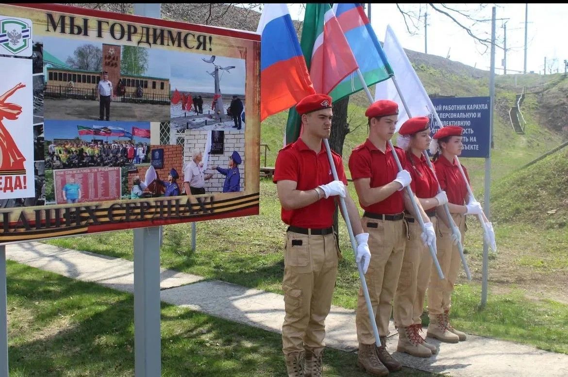 На территории стрелковой команды станции Свияжск открыли мемориальную доску в память об Александре  Николаеве