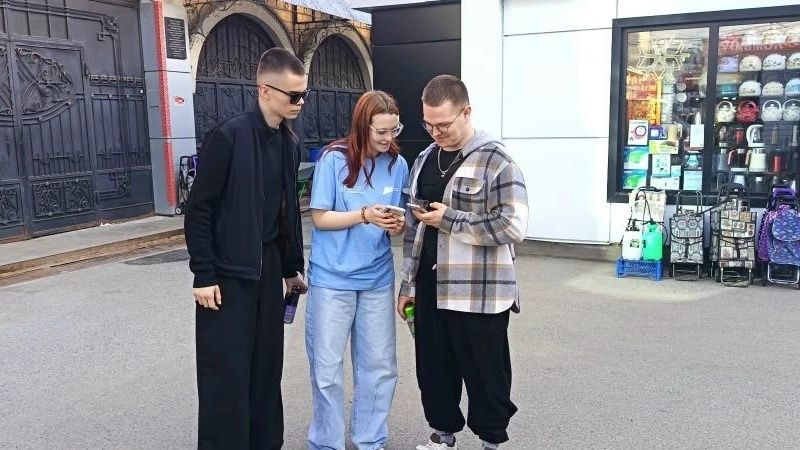 Волонтёры «Пульс жизни ЗМК» помогают голосовать за объекты благоустройства