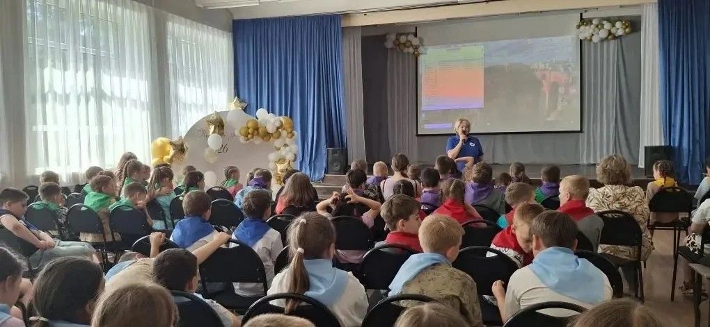 В пришкольном лагере лицея № 7  поговорили о правилах дорожного движения