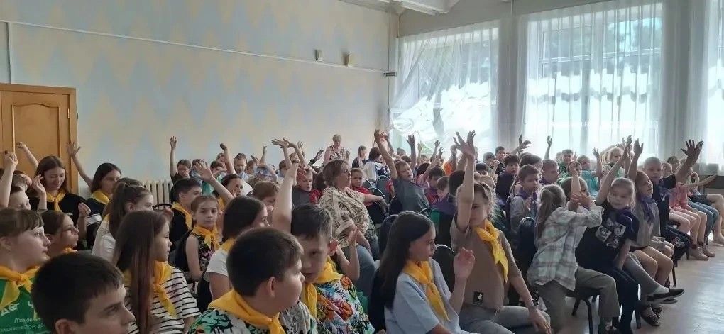 В пришкольном лагере лицея № 7  поговорили о правилах дорожного движения