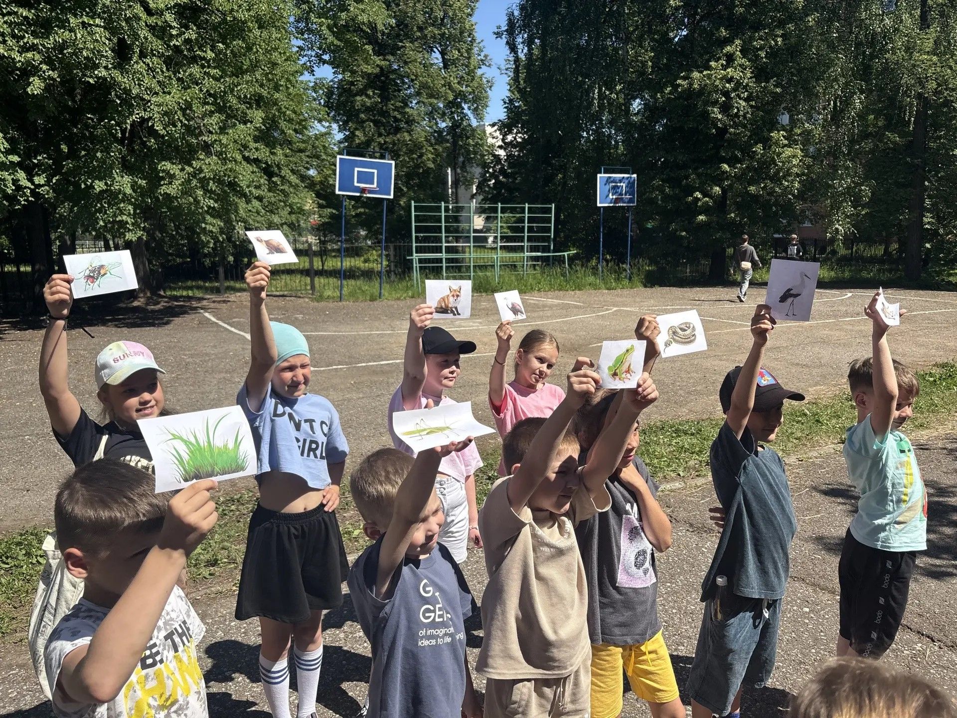Пришкольный лагерь лицея №1 отмечает День защиты окружающей среды
