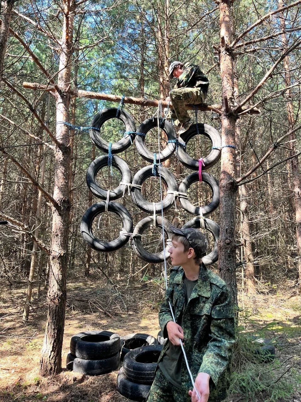 Команда «Витязи» из Зеленодольска одержала победу на военно-патриотических сборах в селе Эмеково
