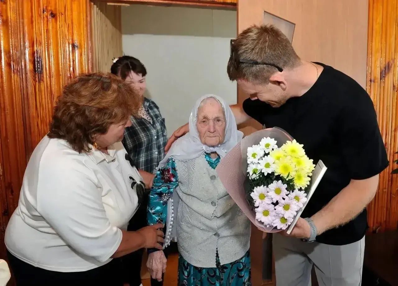 100-летний юбилей отметила жительница Зеленодольского района