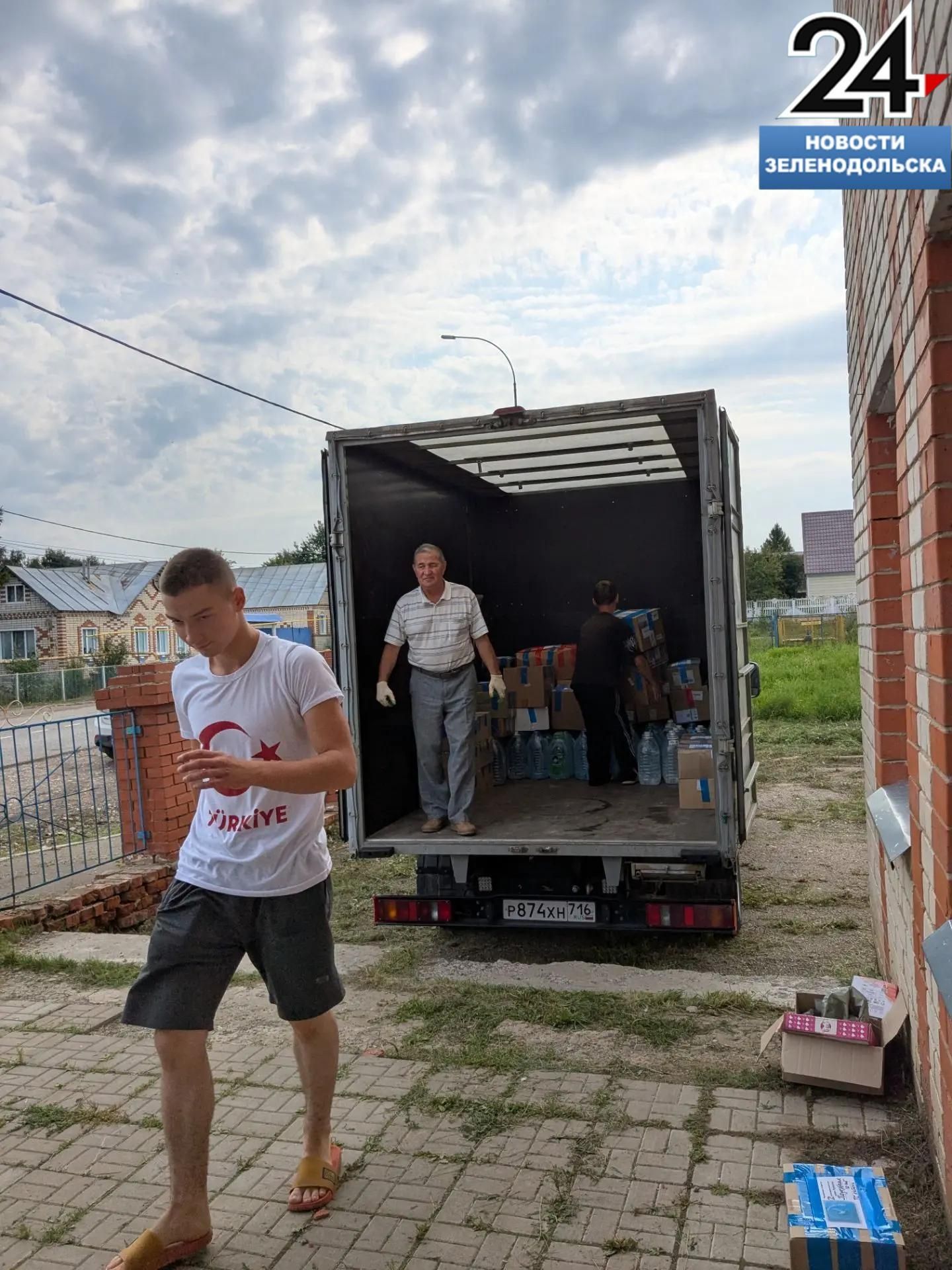 Нурлатский штаб волонтеров «Надежда» отправил на фронт 140-ю партию гуманитарной помощи
