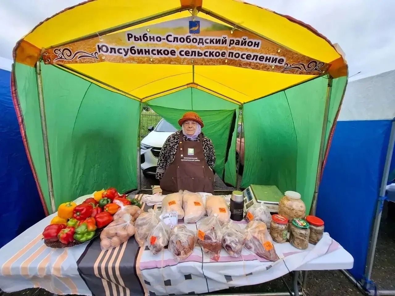 Фермерские ярмарки начали свою работу в Зеленодольском районе