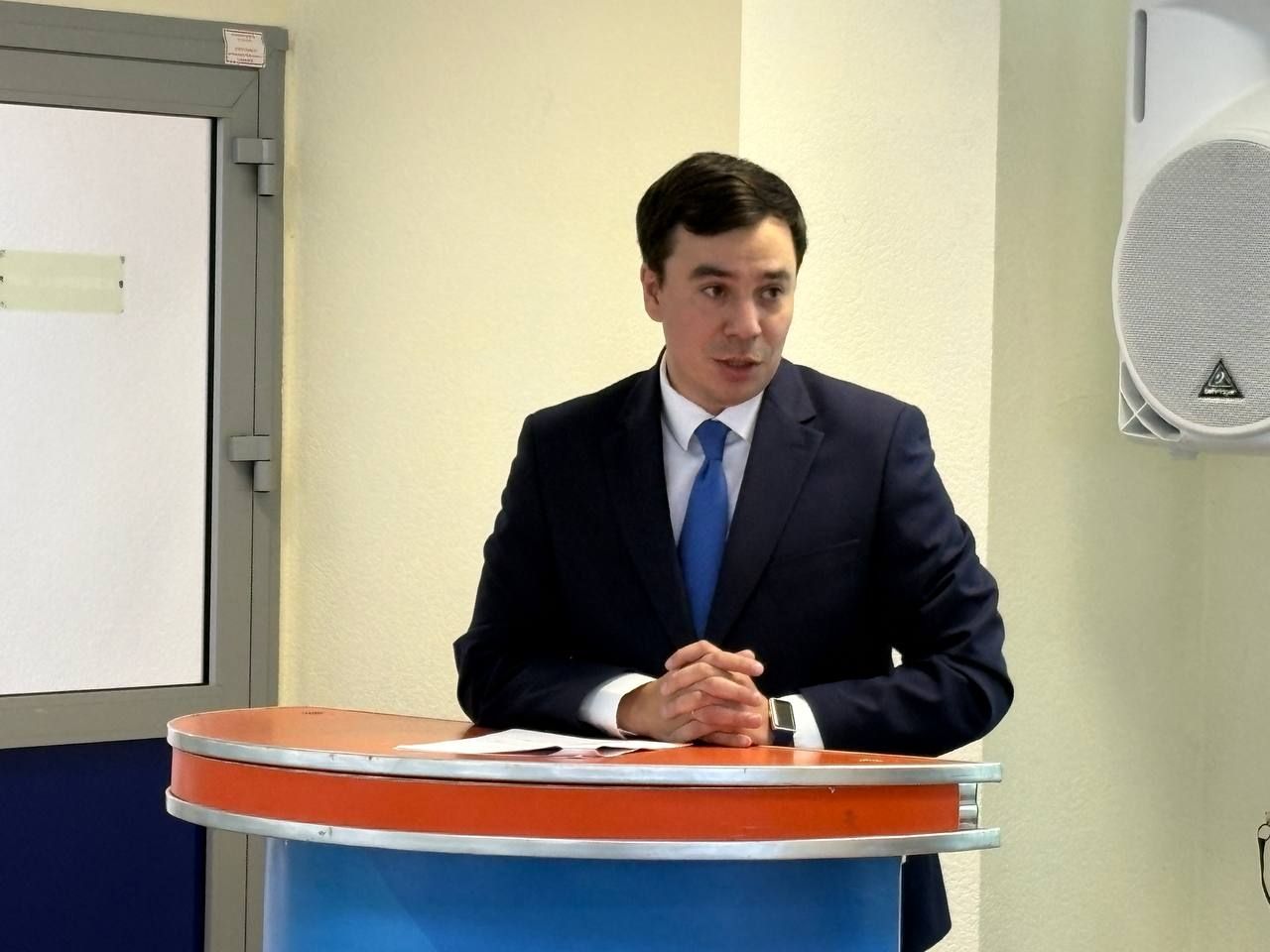 Заместитель министра спорта РТ Ильдар Садриев посетил с рабочим визитом СК «Маяк»
