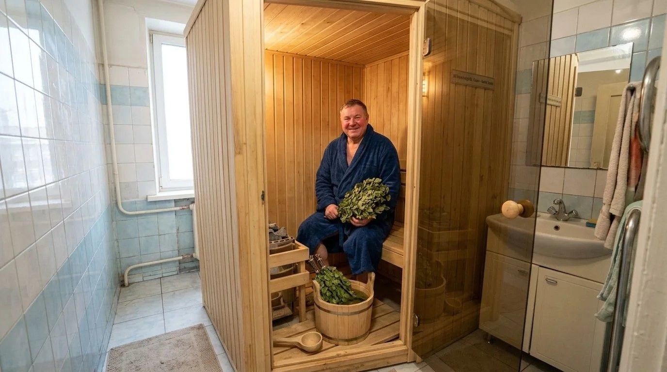 Казанец устроил в квартире личную парилку и ответил перед Жилинспекцией