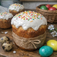 Пасхальные куличи на сливках без яиц: нежнее облака