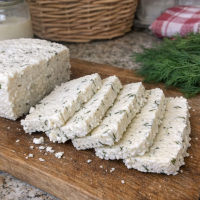 Домашний сыр из молока с уксусом