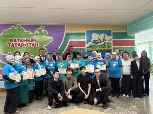 В школе села Северные Нурлаты прошел парламентский урок «Трудом и ратным подвигом Отечество мы славим!»