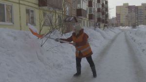Герои снежных дней, или Как зеленодольские дворники справились с аномальной зимой