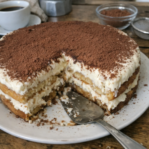 Бисквитный тирамису с муссом из маскарпоне: нежнее классики