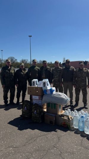 10 тонн гуманитарной помощи землякам в зону СВО доставил глава Зеленодольска Михаил Афанасьев