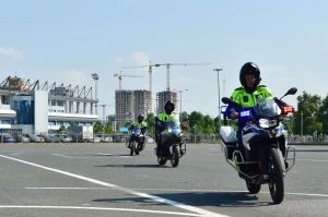 Полицейские мотоэкипажи приступили к патрулированию дорог Татарстана