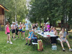 Благотворительный забег в честь Крещения Руси: Никольский скит принял спортсменов из трех регионов