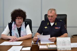 Алексей Завгороднев провел личный прием сотрудников  пенсионеров министерства
