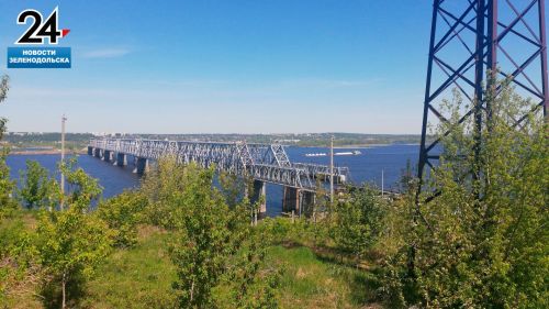 Романовский мост в Зеленодольске