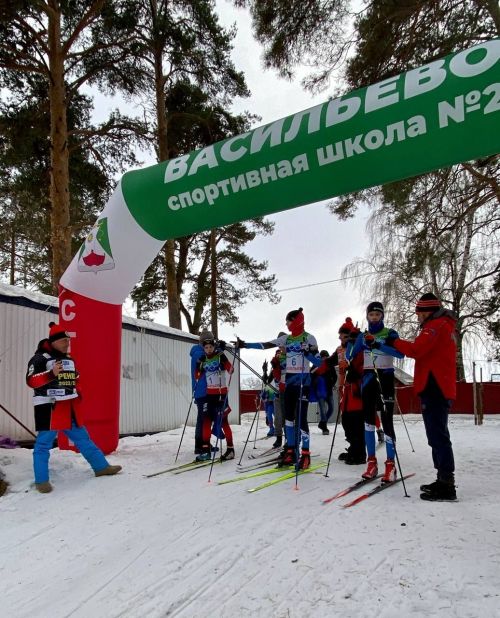 В Васильево провели открытое первенство спортивной школы №2 по биатлону