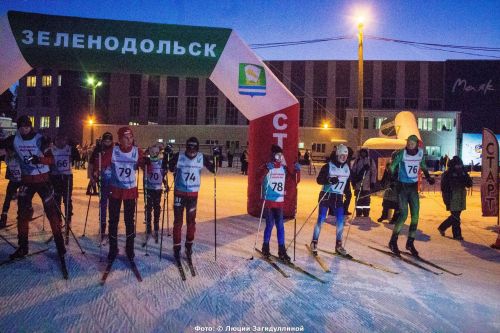 «Гонка друзей» прошла на лыжной трассе спорткомплекса «Маяк»