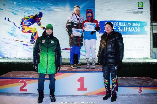 «Гонка друзей» прошла на лыжной трассе спорткомплекса «Маяк»