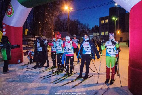 «Гонка друзей» прошла на лыжной трассе спорткомплекса «Маяк»