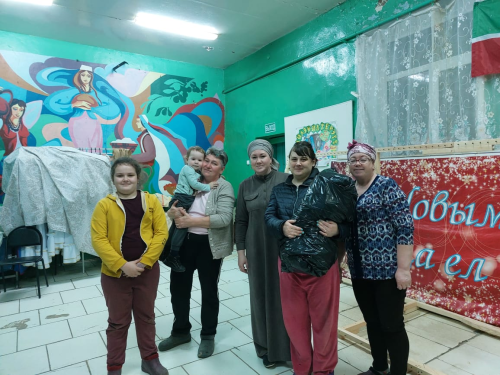 Сотни квадратных метров маскировочный сетей сплели в с. Большой Кульбаш