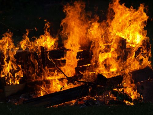 Поджог садового домика в Гарях