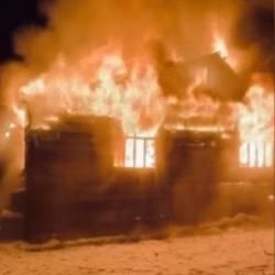 В Татарстане семья из шести человек осталась без дома и вещей из-за пожара