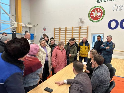 Жителям дома в Осиново, где сегодня произошел хлопок газа, предоставят временное жилье в Зеленодольске