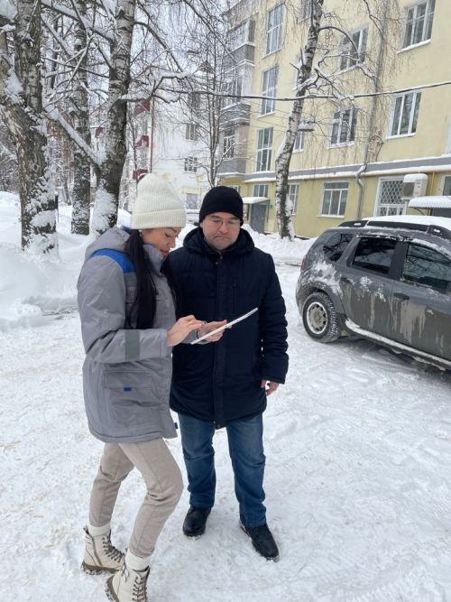 Жилинспекторы оценили ситуацию с наледями и сосульками в Зеленодольске