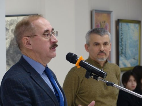 В Зеленодольской художественной галерее состоялось открытие двух выставок — художников Рушана Хисамова и Туктара Мухамадеева