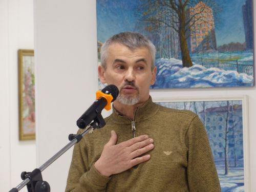 В Зеленодольской художественной галерее состоялось открытие двух выставок — художников Рушана Хисамова и Туктара Мухамадеева