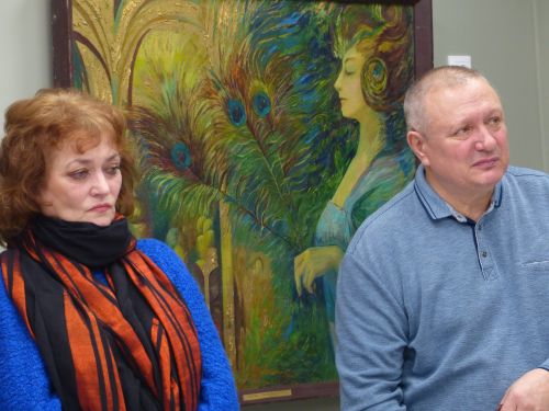 В Зеленодольской художественной галерее состоялось открытие двух выставок — художников Рушана Хисамова и Туктара Мухамадеева
