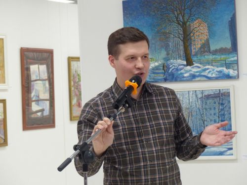 В Зеленодольской художественной галерее состоялось открытие двух выставок — художников Рушана Хисамова и Туктара Мухамадеева
