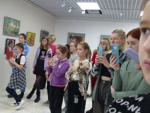 В Зеленодольской художественной галерее состоялось открытие двух выставок — художников Рушана Хисамова и Туктара Мухамадеева