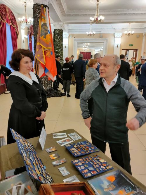 Зеленодольцы оценили выставку «Ордена и медали»