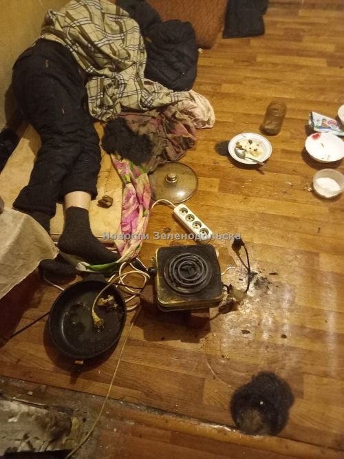 В доме по улице Паратской сгоревшая еда едва не спровоцировала большой пожар