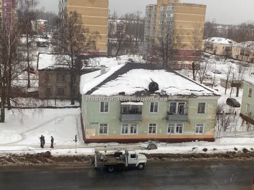 Мобильный репортер: Демонтаж балкона