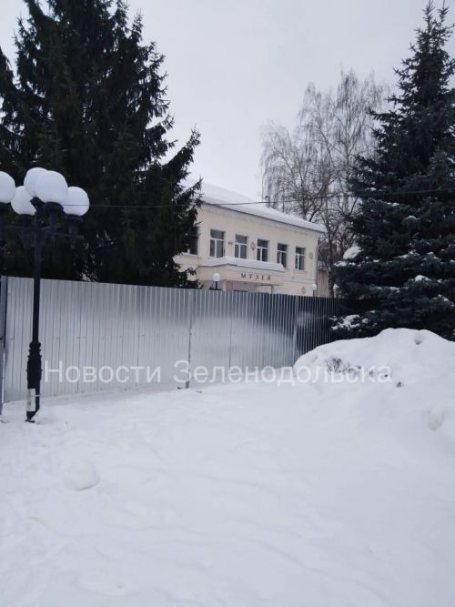 В городском музее полным ходом идёт капитальный ремонт