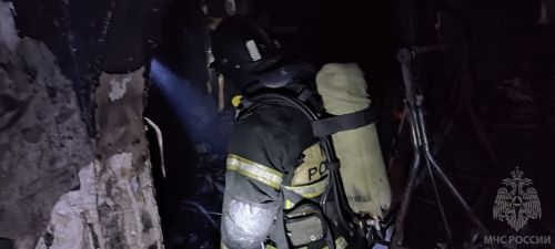 В Зеленодольске ночью на улице Степная сгорела квартира