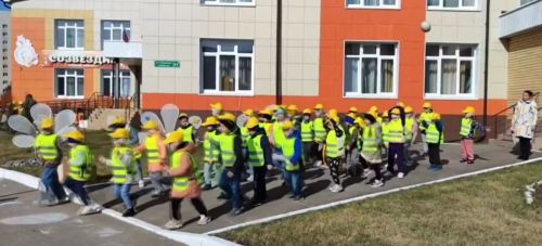 В детском саду №10 «Созвездие» обучение ПДД превратился в настоящий праздник