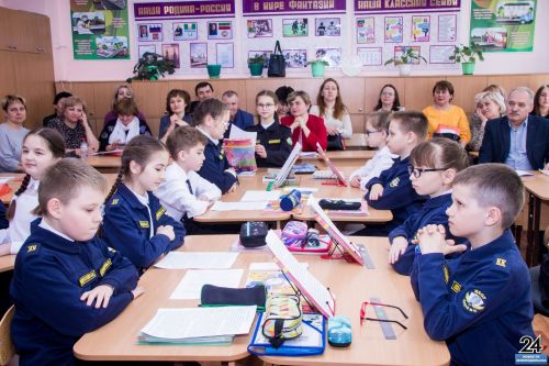 В лицее №14 работала стажировочная площадка для директоров Лаишевского района «Формула успеха управленческой деятельности ОО»