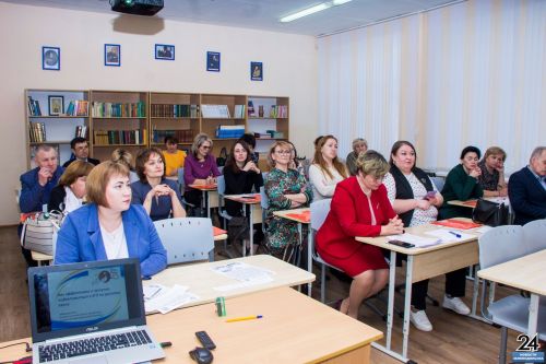 В лицее №14 работала стажировочная площадка для директоров Лаишевского района «Формула успеха управленческой деятельности ОО»