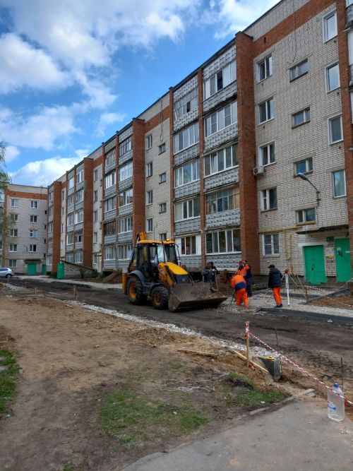 В Зеленодольском районе стартовали работы в рамках республиканской программы «Наш двор»