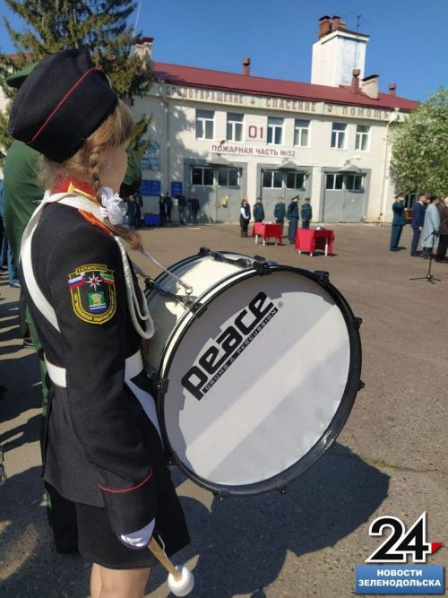 В Зеленодольском гарнизоне провели церемонию принятия присяги сотрудниками МЧС