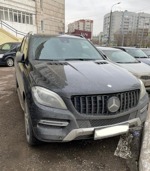 У казанца не получилось спрятать Мерседес от приставов