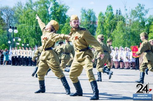Фоторепортаж со Дня Победы-2023 в Зеленодольске