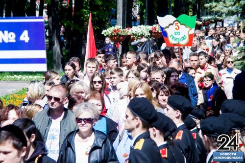 Фоторепортаж со Дня Победы-2023 в Зеленодольске