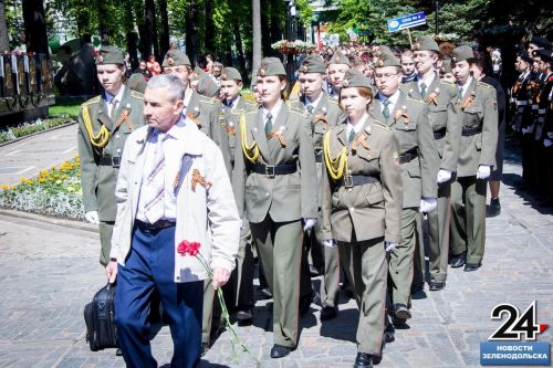Фоторепортаж со Дня Победы-2023 в Зеленодольске